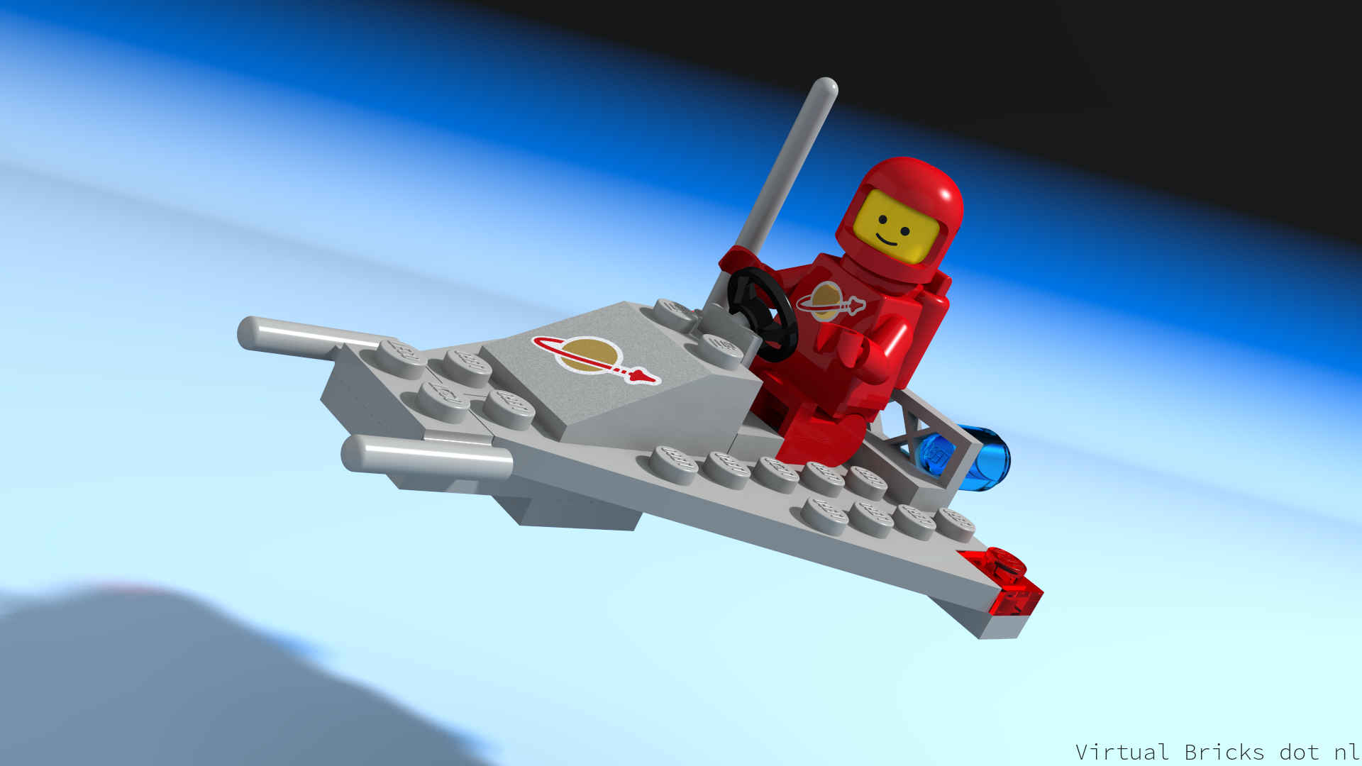One of the first LEGO Classic Space models